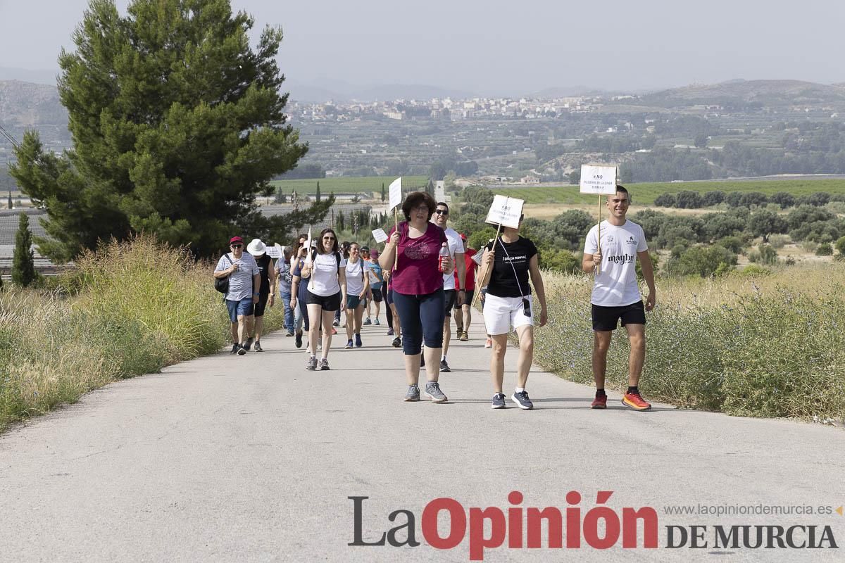 Así ha sido la marcha convocada por la Asociación Plaza Nueva en defensa de la Estación de tren de Calasparra