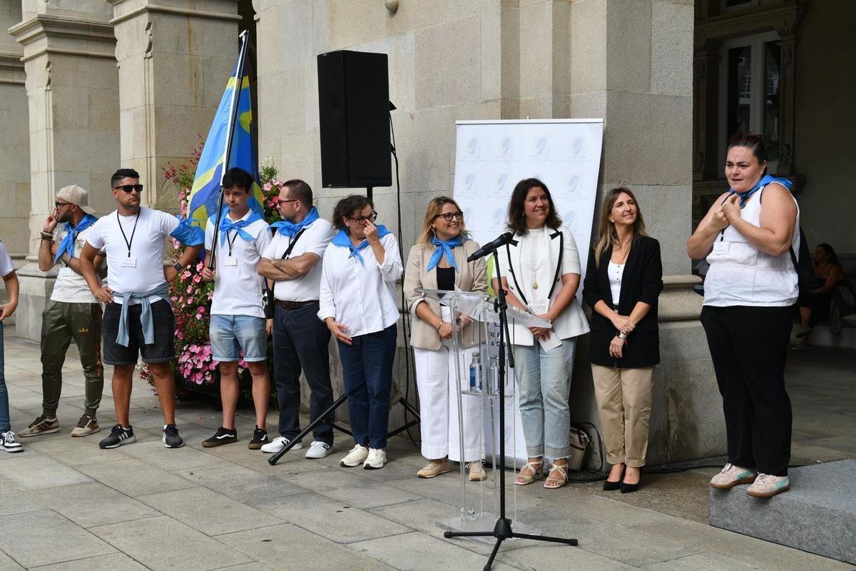 Día Internacional Personas Sordas plaza María Pita Día Internacional Personas Sordas plaza María Pita