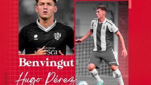 Hugo Pérez, nuevo jugador del Nàstic