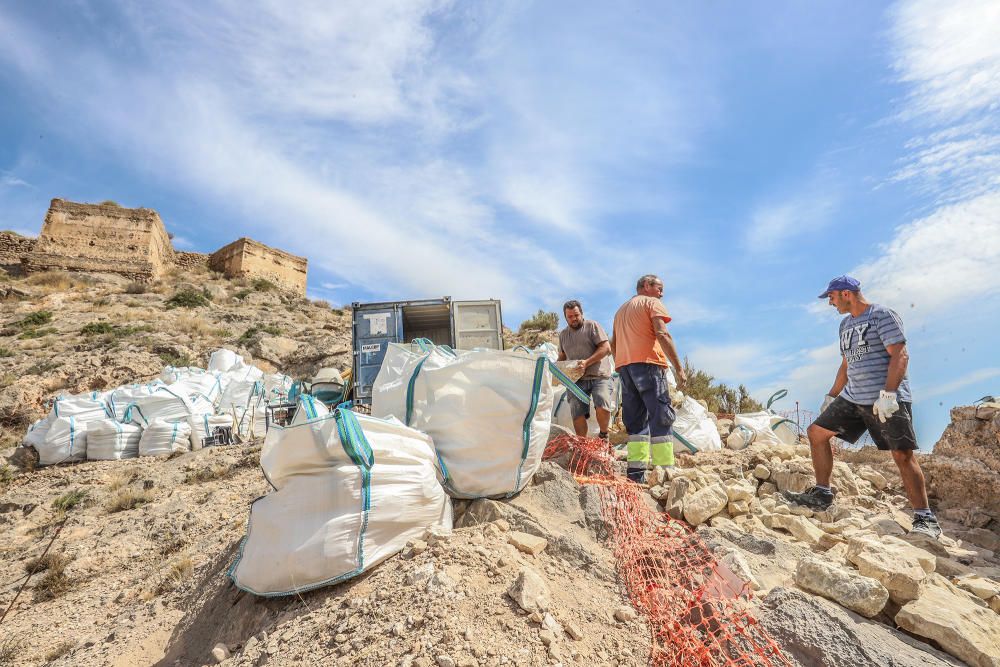 Comienzan las obras de la Torre Taifal de Orihuela