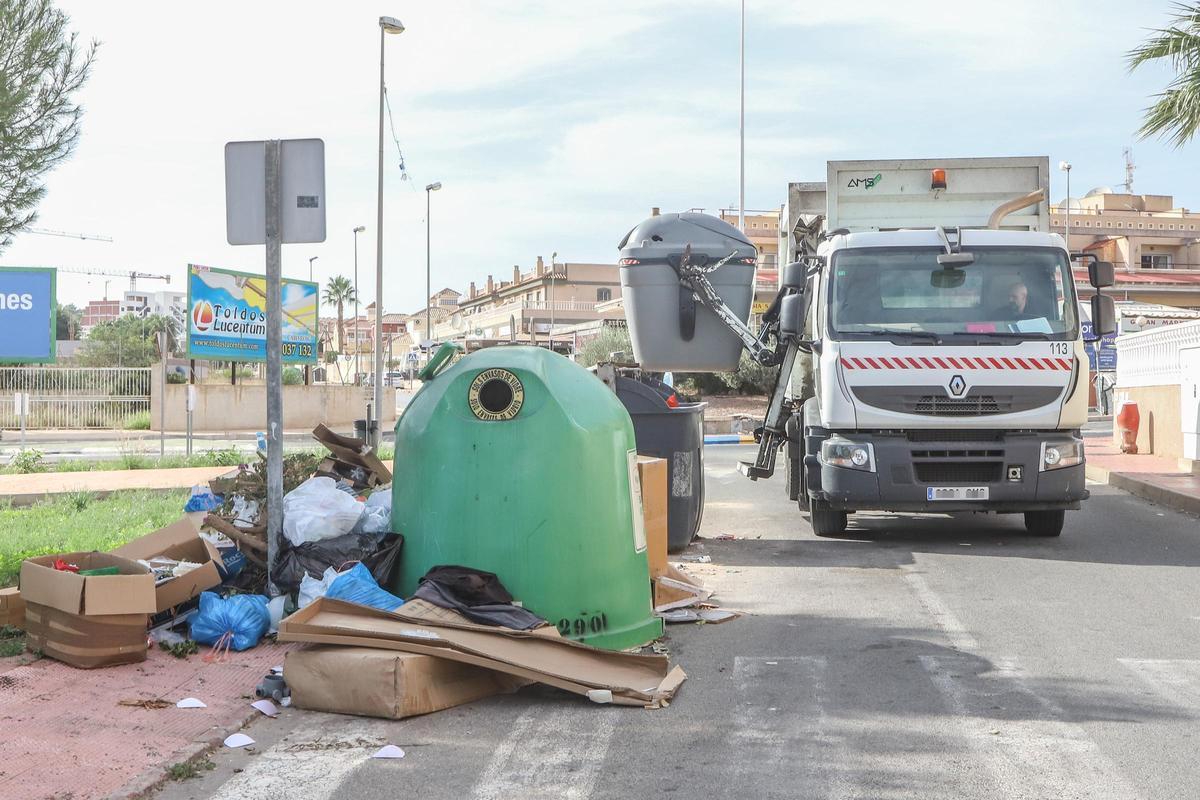 Servicio de recogida de basura en Orihuela Costa