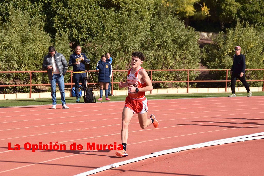 Regional absoluto y sub-23 de atletismo en Lorca (I)