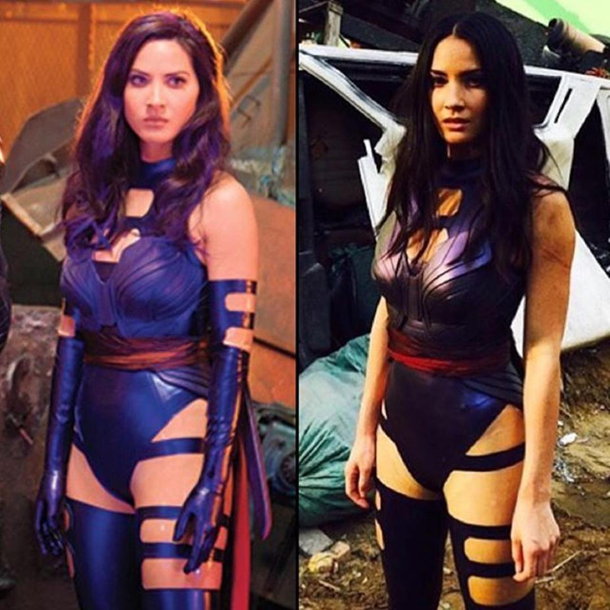 El cambio de Olivia Munn durante el rodaje de X-Men: Apocalipsis