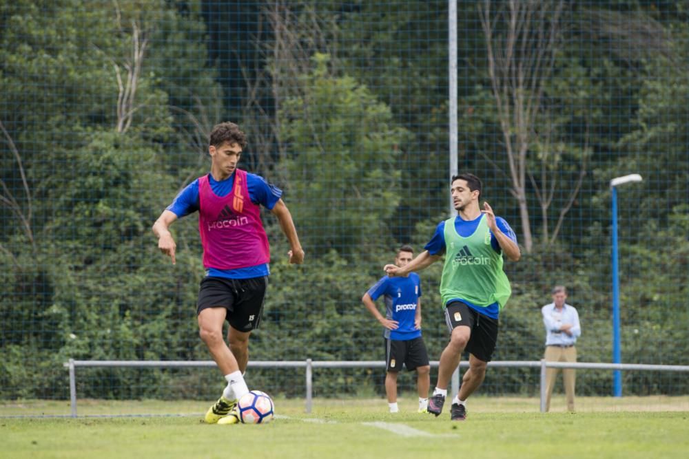 Entrenamiento del Real Oviedo