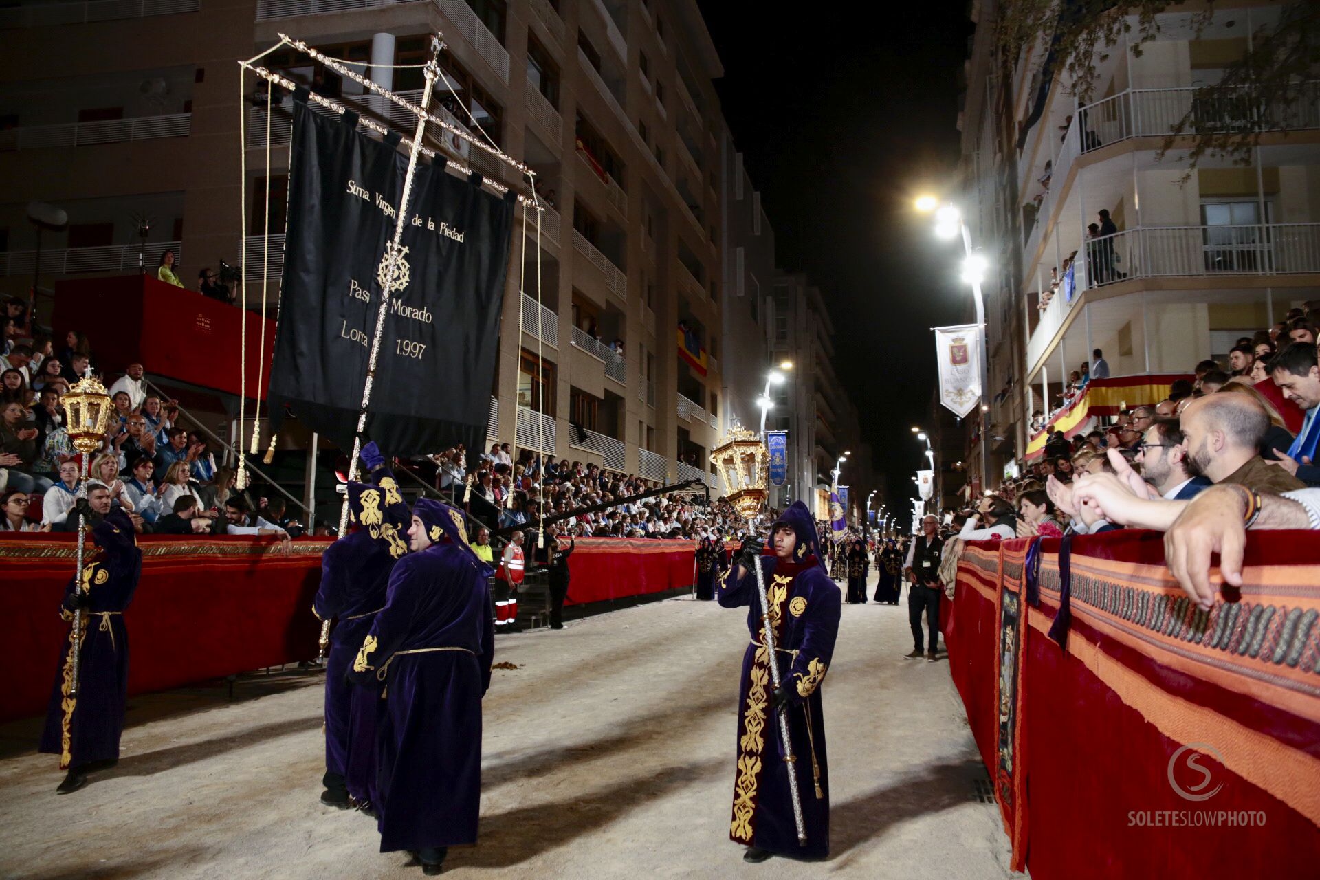 Procesión Viernes de Dolores en Lorca