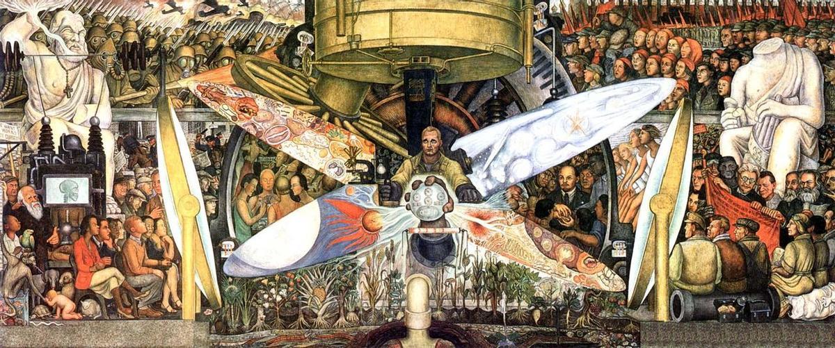 El hombre controlador del universo, Diego Rivera