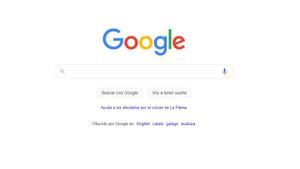El cercador de Google incorpora un enllaç per ajudar els afectats de La Palma