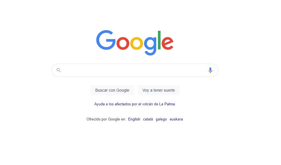 El buscador de Google con el enlace.