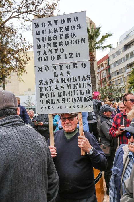 Manifestación en defensa de las pensiones públicas