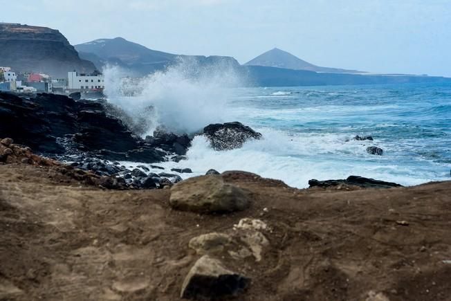 Pleamar en la zona norte de Gran Canaria