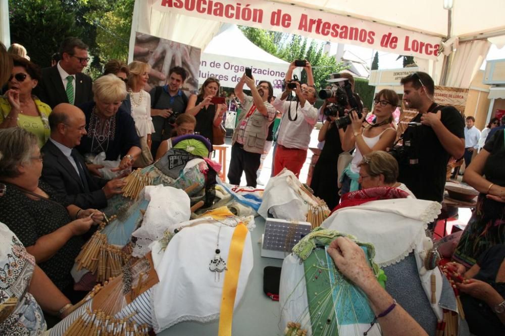 Inauguración de la Feria de Artesanía de la Región