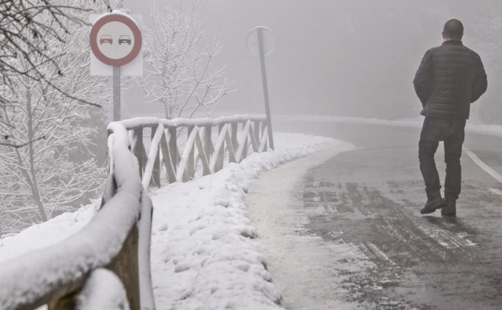 Nueva nevada en l'Alcoià y El Comtat