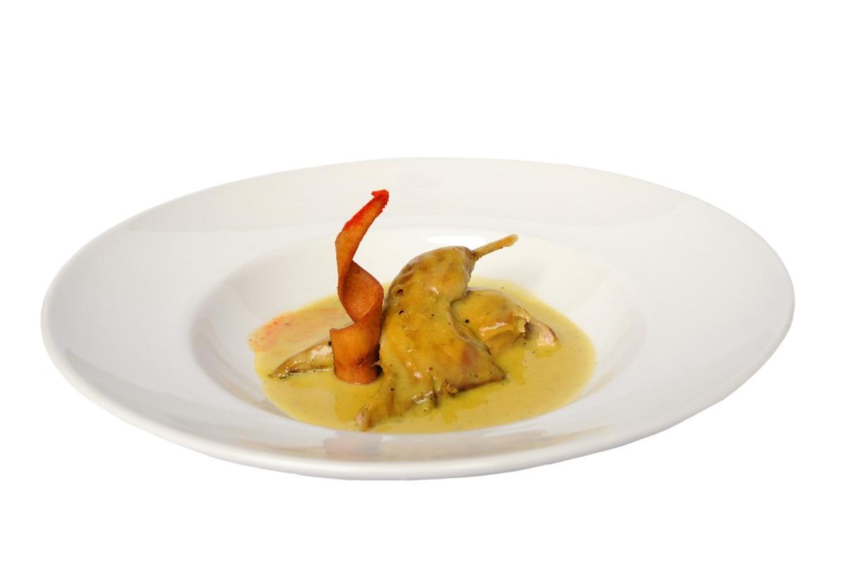Perdiz en caldo-gapazcho, una receta popular antequerana que ya aparece en el libro 'Arte de Cozina' de 1611.
