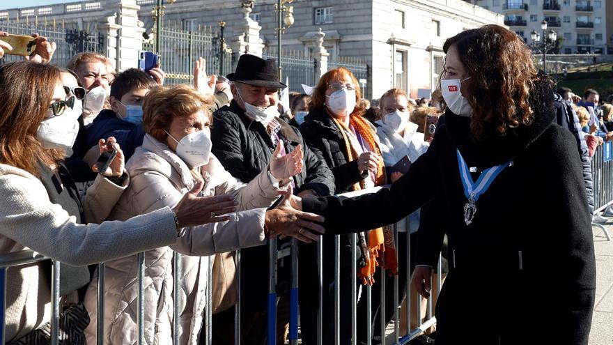 Ayuso: "El alcalde y yo estamos trabajando y dando estabilidad"