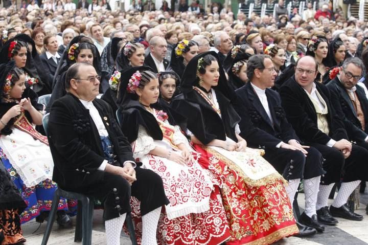 Misa Huertana y procesion de la Virgen de la Fuensanta en el Bando 2015