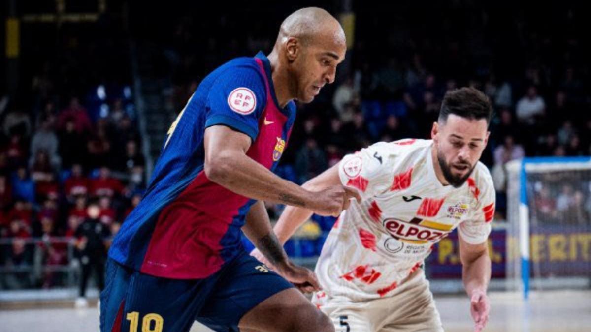 Fits, con el Barça de fútbol sala