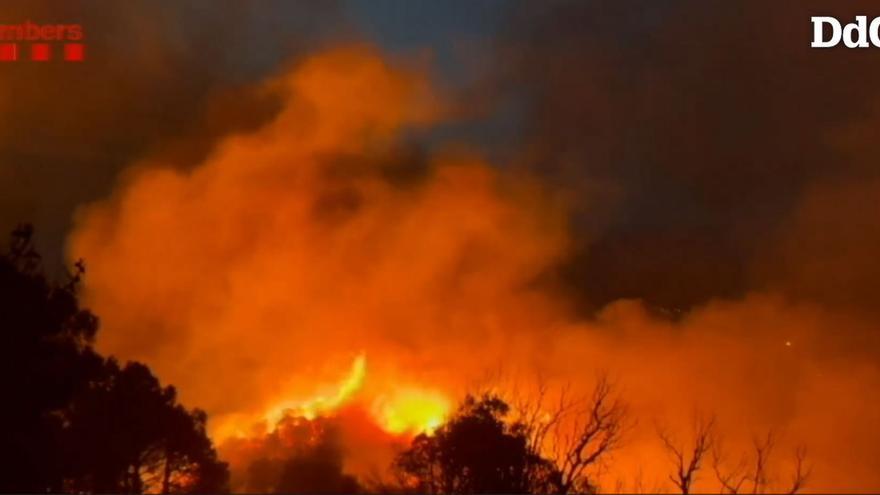 Detenen un bomber voluntari per provocar l’incendi de Portbou de l’estiu passat