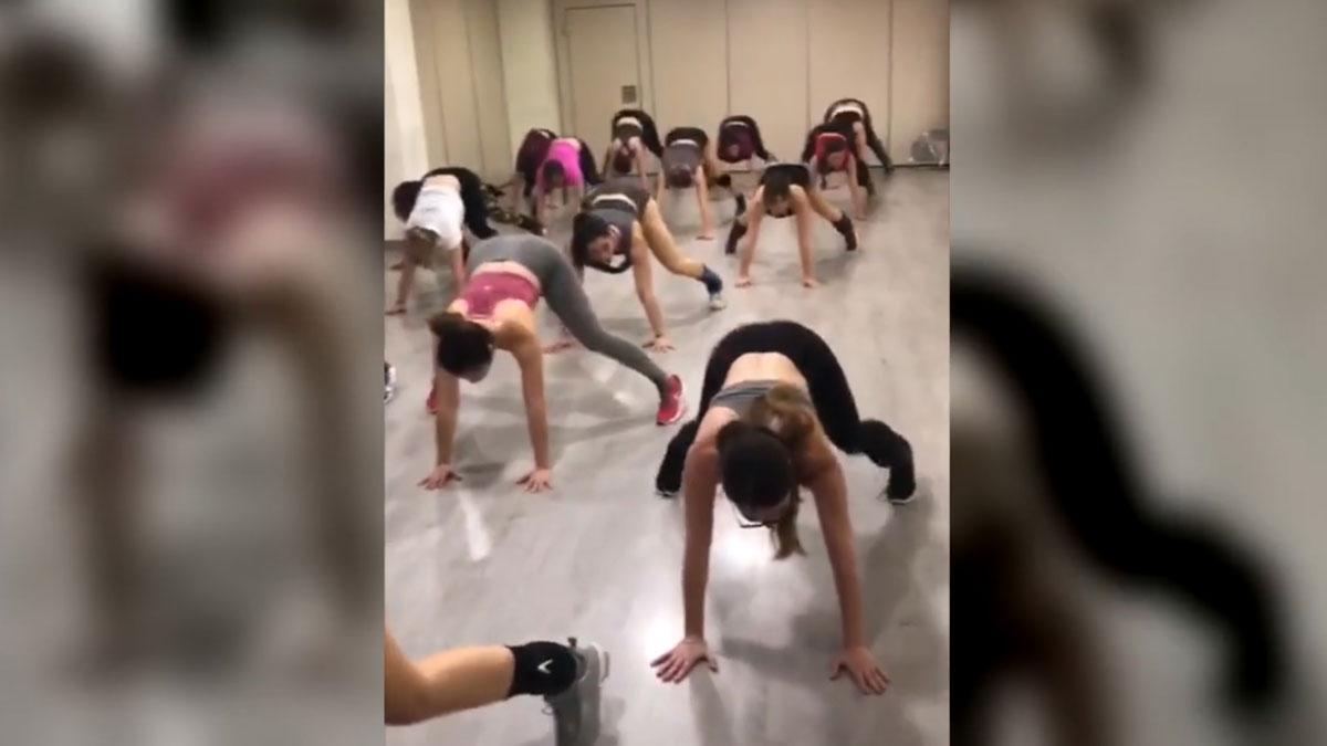 Clase de ’booty dance’ de Kim Jordan.