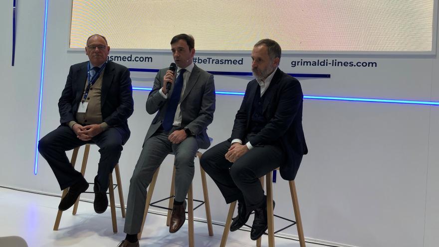 Rueda de prensa de Trasmed-Grimaldi en Fitur 2023