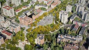 Recreación del futuro soterramiento de la A-5, en Madrid