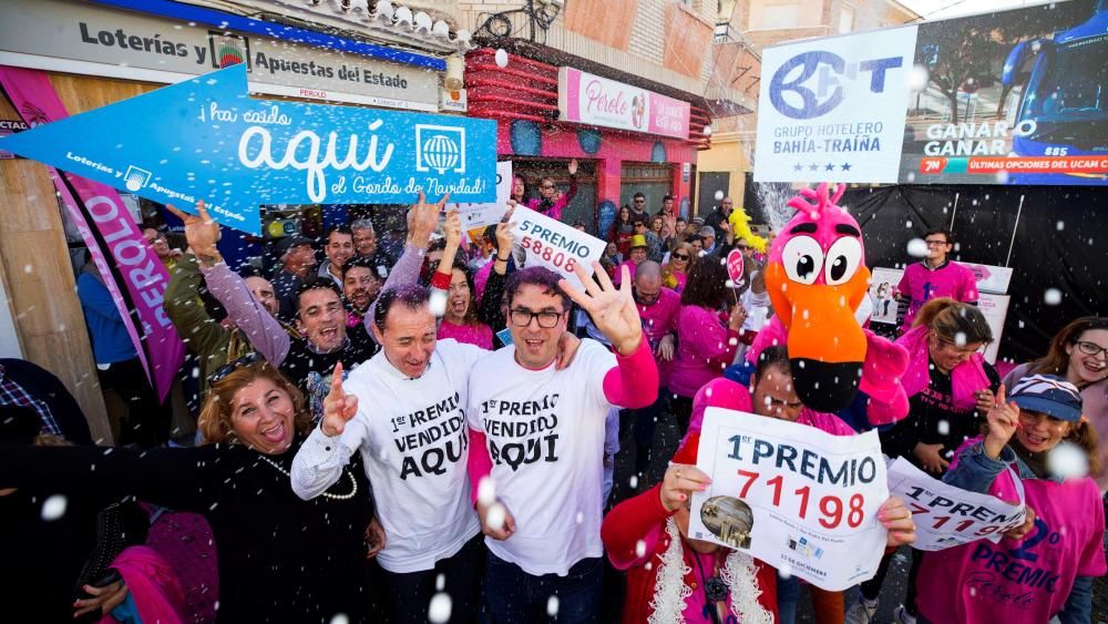 Eufòria als llocs on s'ha venut el 71198, la Grossa del 2017