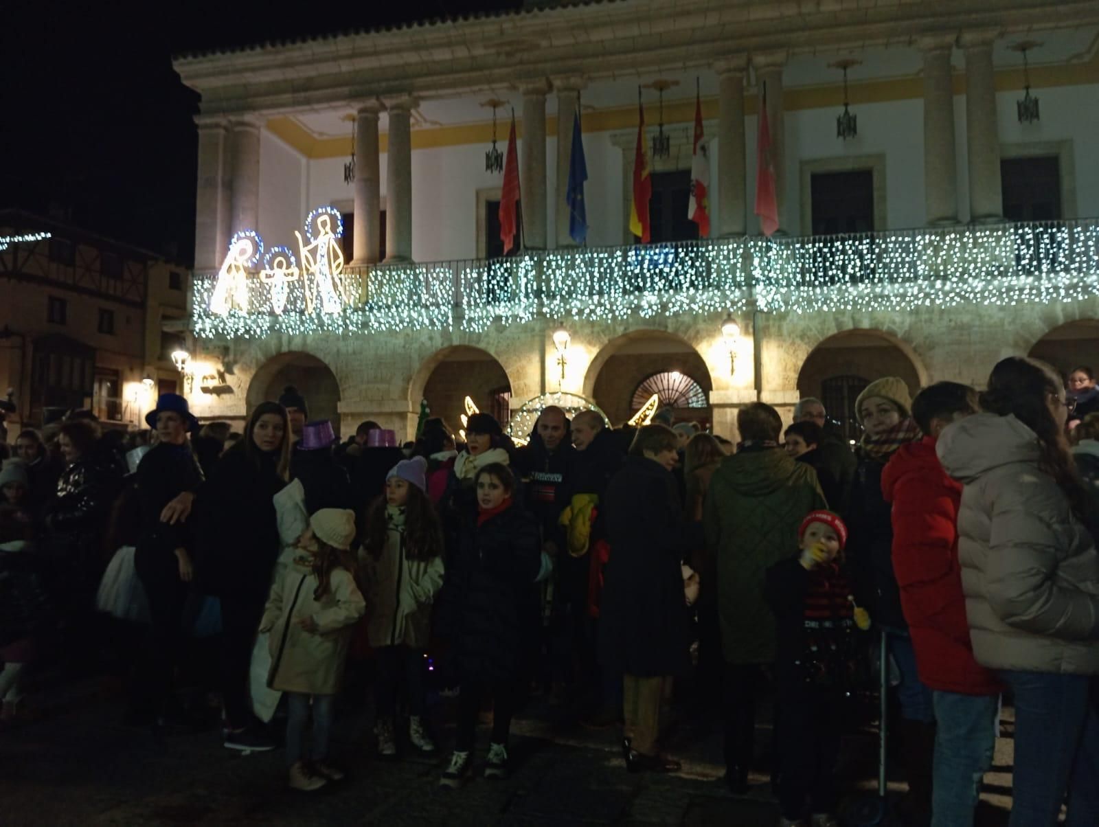 GALERÍA | Así ha sido el encendido de las luces de Navidad en Toro