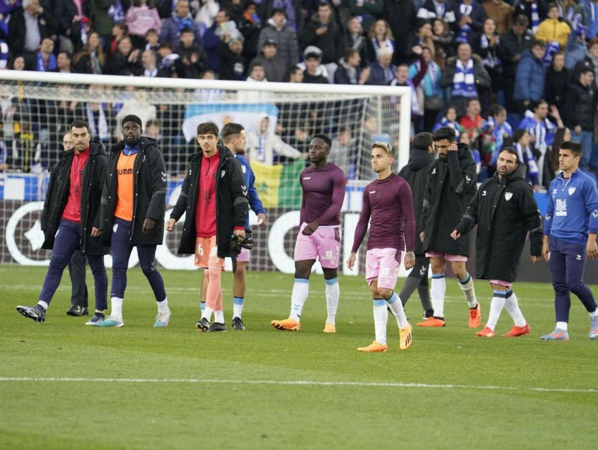 El Málaga CF vivió sobre el césped de Castalia un momento histórico, el de su debut en Primera RFEF, frente al Castellón. | CD CASTELLÓN