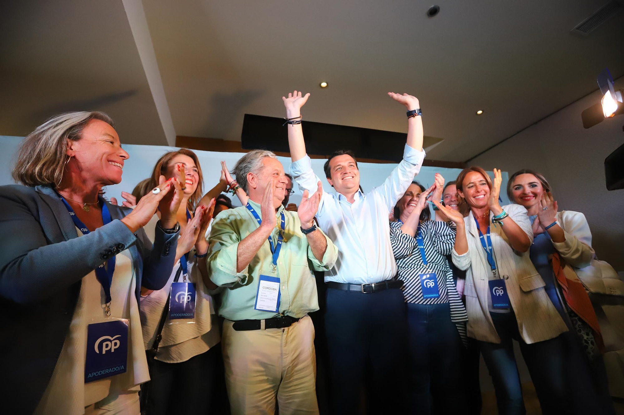 Noche electoral en el PP