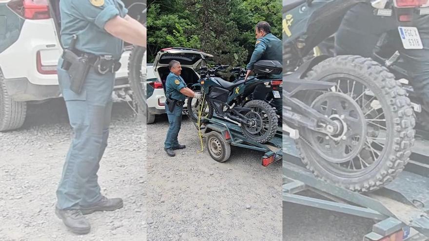 Eléctricas y silenciosas: así son las nuevas motos con las que la Guardia Civil patrulla en el Parque Nacional de Ordesa y Monte Perdido