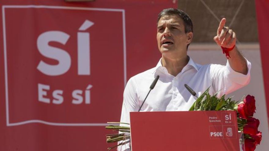 Sánchez pide el voto a quienes sienten que la abstención a Rajoy "fue un error"