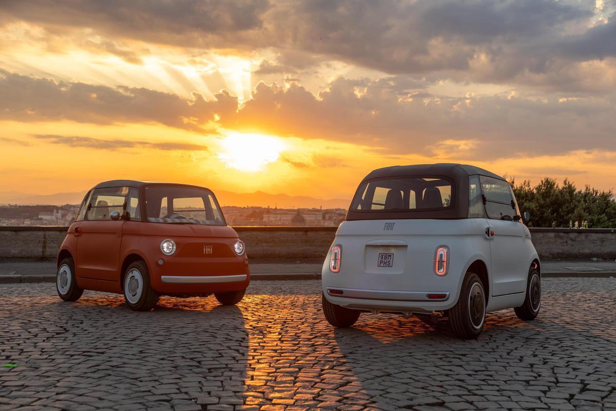 Fiat actualiza su micromovilidad con el Topolino, Tris y Multiplina