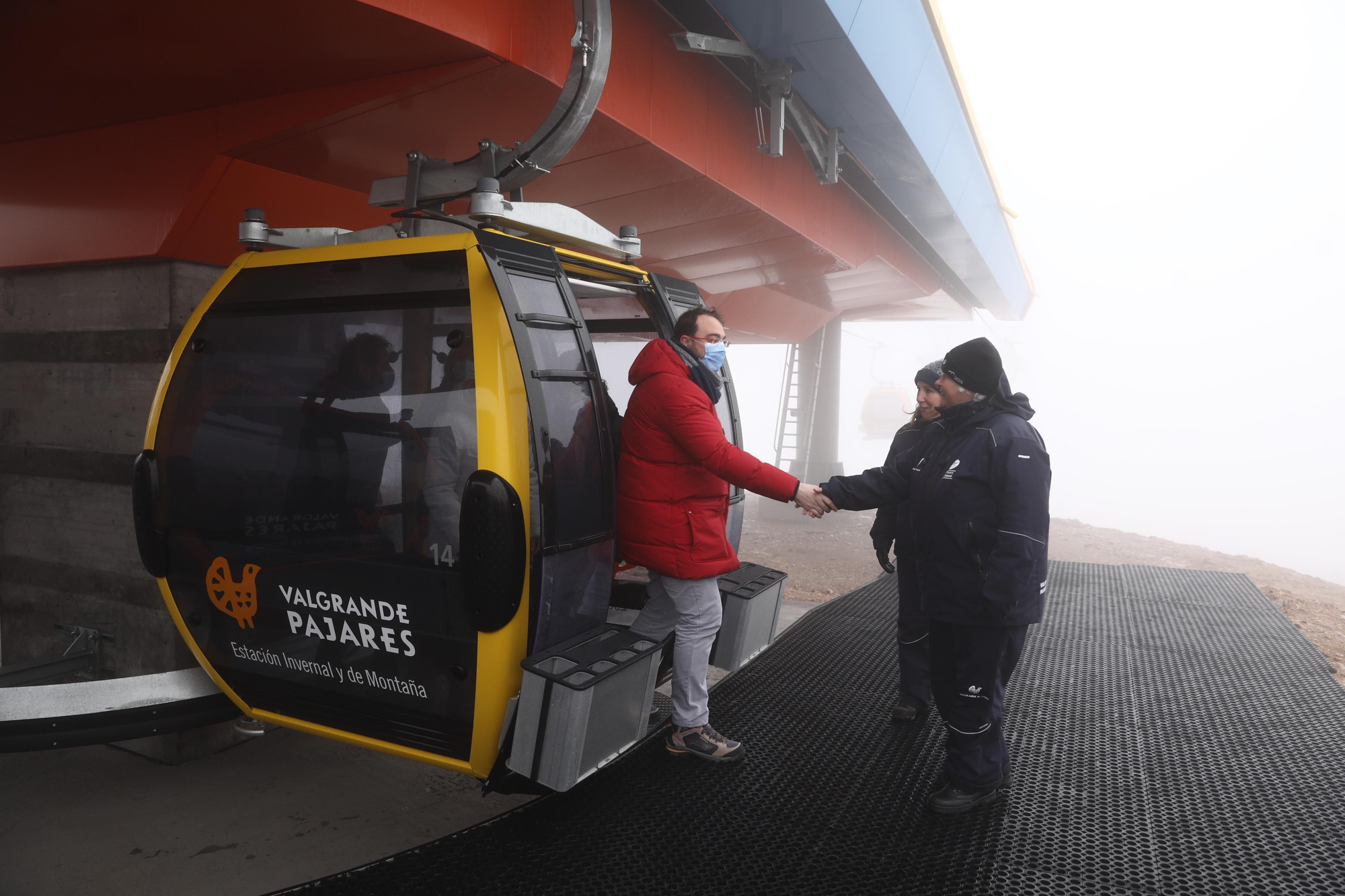 En imágenes: Así fue la inauguración de la telecabina de Pajares