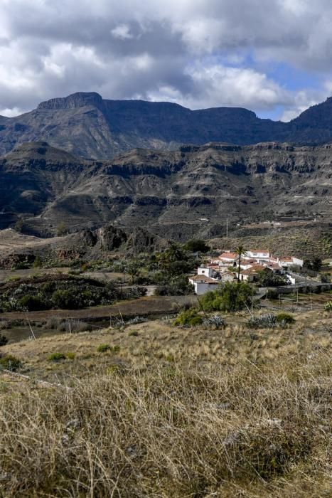 GRAN CANARIA 26-01-2019  SANTA LUCIA DE TIRAJANA-SAN BARTOLOME DE TIRAJANA. Fotos al macizo de Amurga. Fotos a los terrenos de la familia de Román comprados por el Cabildo.  FOTOS: JUAN CASTRO