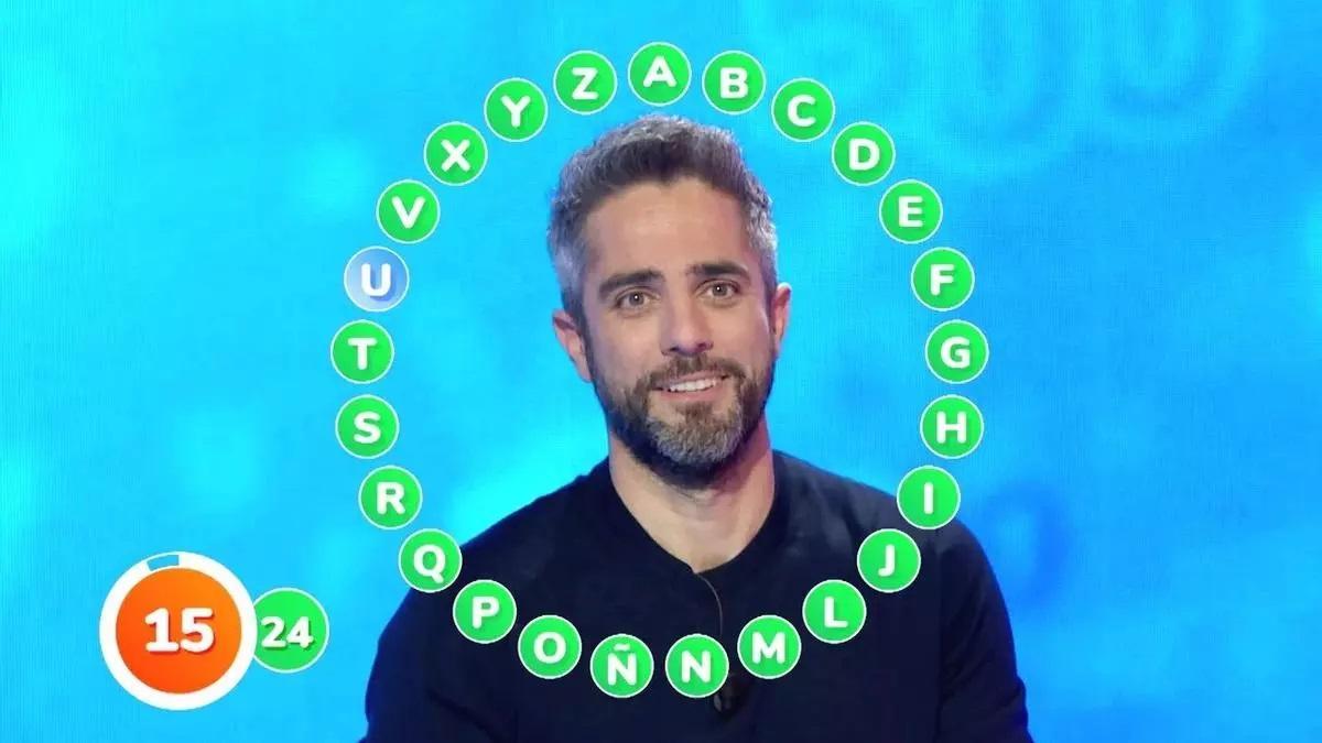 El rosco del concurso.