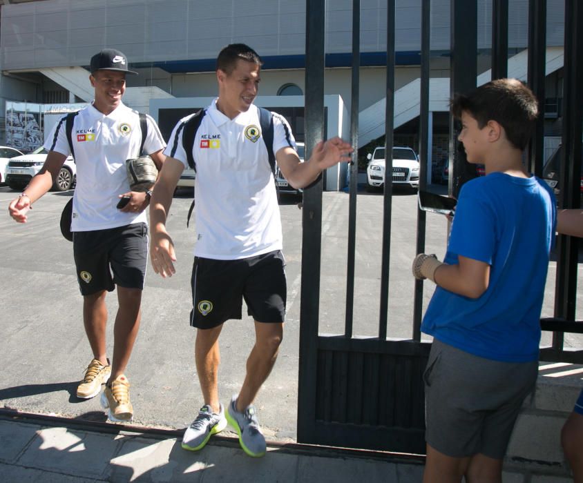 Salida del Hércules hacia Cornellà