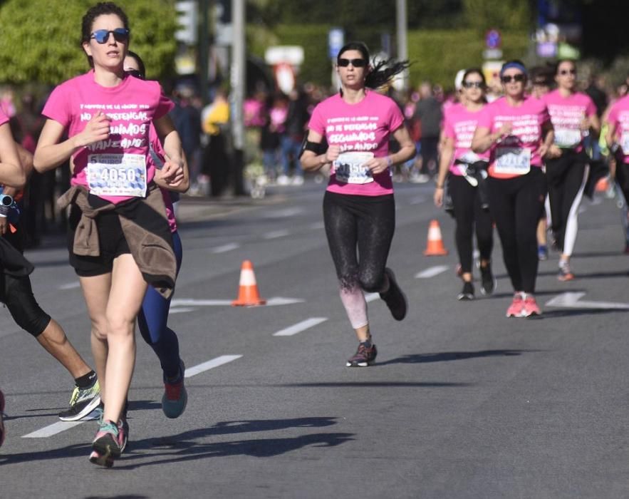 Ambiente en la V Carrera de la Mujer de Murcia