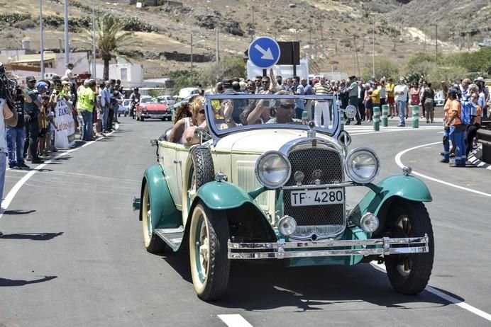 LAS PALMAS DE GRAN CANARIA A 03/07/2017 Apertura al tráfico del último tramo de la primera fase de la carretera de la Aldea. FOTO: J.PÉREZ CURBELO