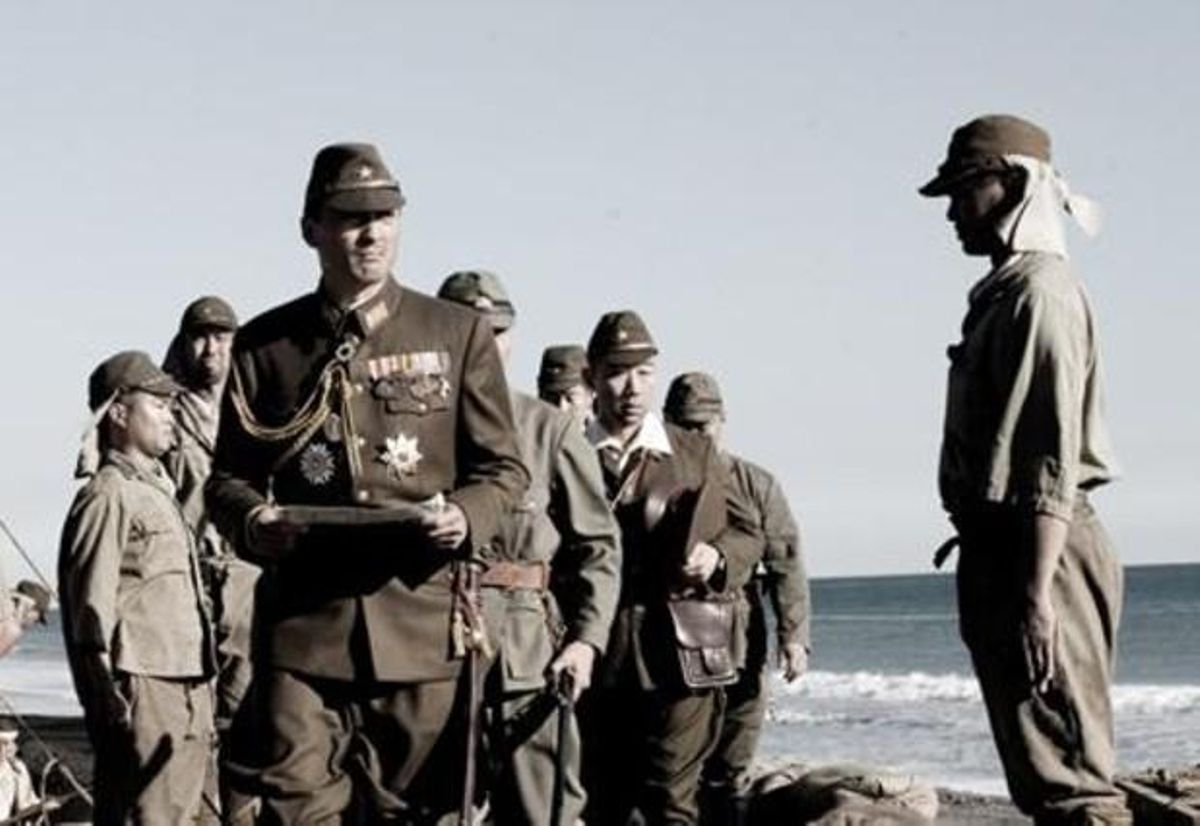 Una seqüència de la pel·lícula dirigida per Clint Eastwood ’Cartas desde Iwo Jima’ Una seqüència de la pel·lícula dirigida per Clint Eastwood ’Cartas desde Iwo Jima’