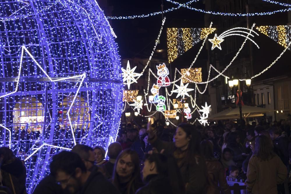 Luces de Navidad en Avilés