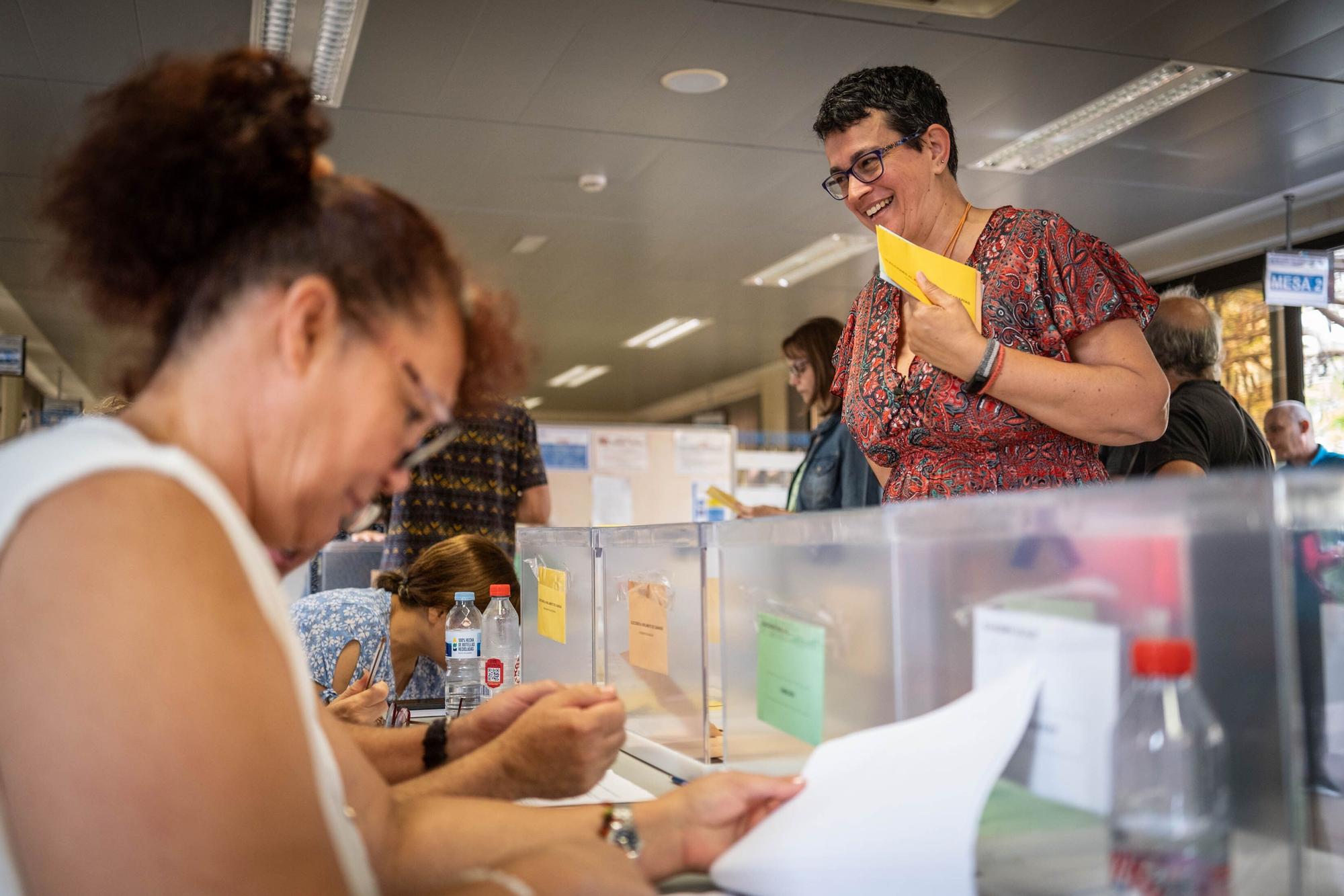 Jornada electora en Santa Cruz de Tenerife