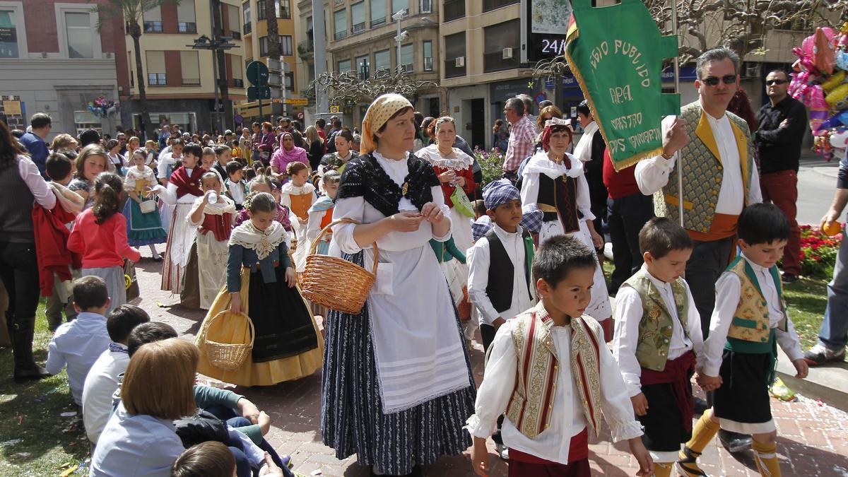 Imagen de archivo del Pregó infantil de las fiestas de la Magdalena. / MEDITERRÁNEO