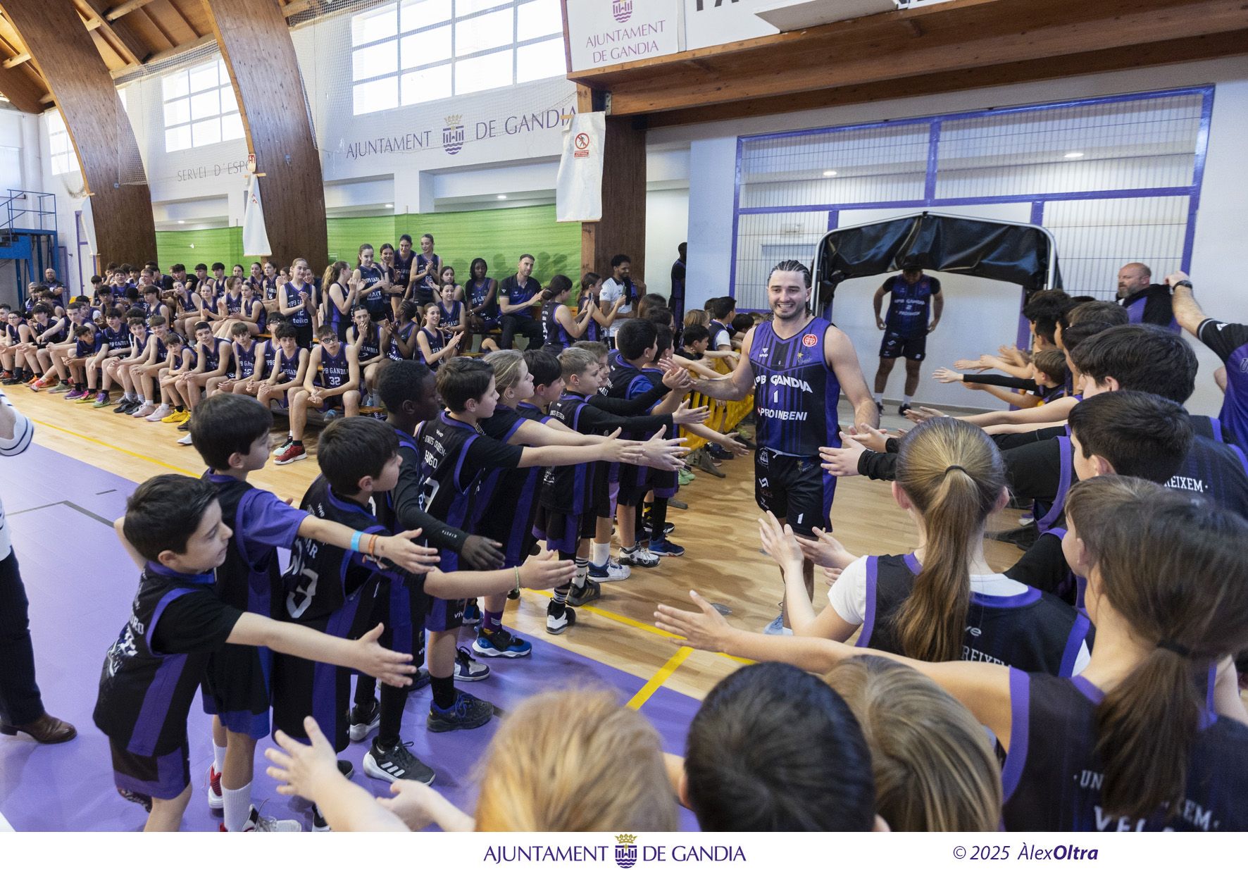 Presentación de todos los equipos de Units pel Bàsquet Gandia