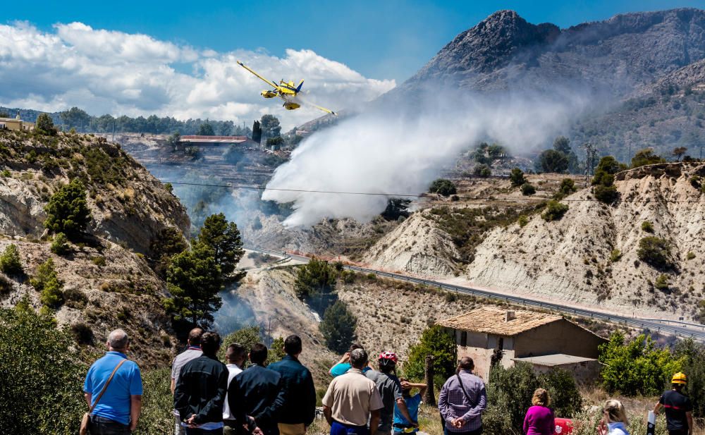 Incendio en Finestrat