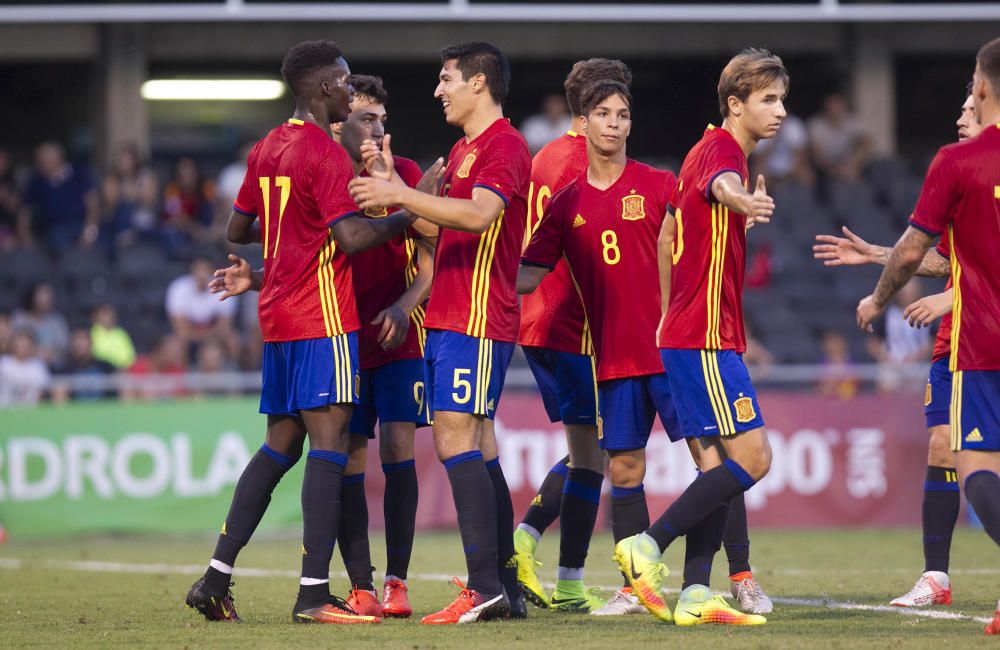 España sub 21 - San Marino en Castalia