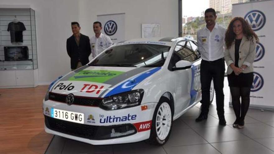 Fernández y Vega, con el VW Polo TDi