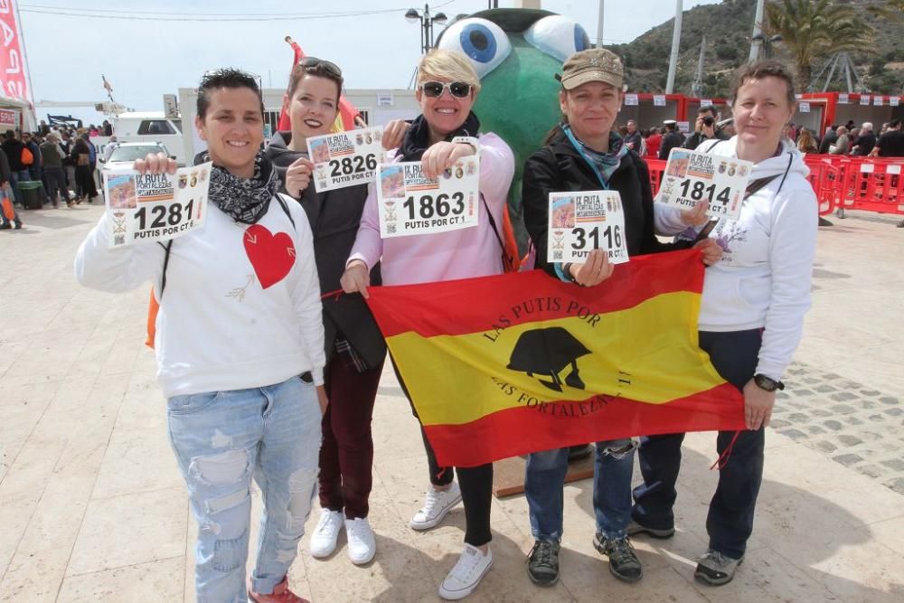 Entrega de dorsales para la Ruta de las Fortalezas de Cartagena