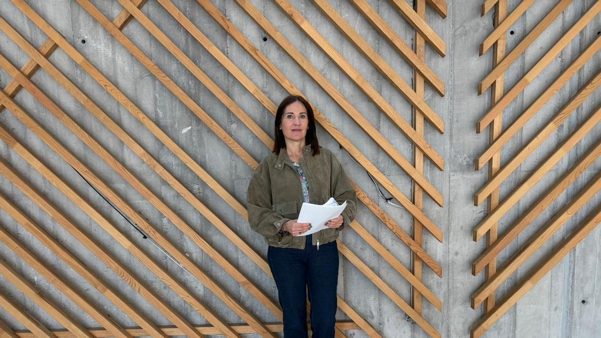 La edil de Políticas Sociales, María José Fernández.