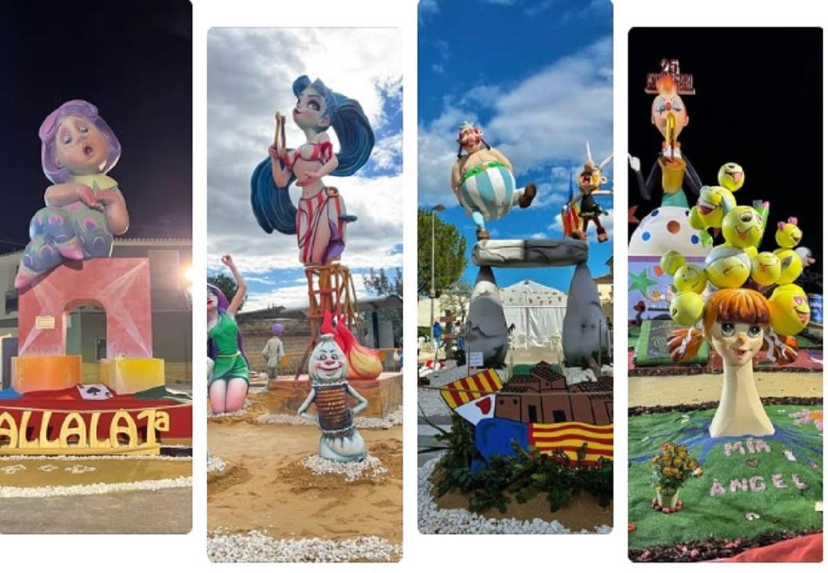 Las fallas de la Llosa de Ranes.