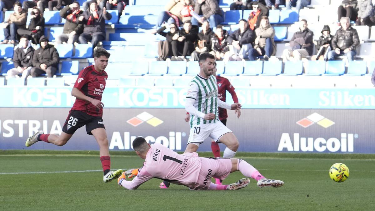 Mirandés-Córdoba CF | Las imágenes del partido de LaLiga Hypermotion