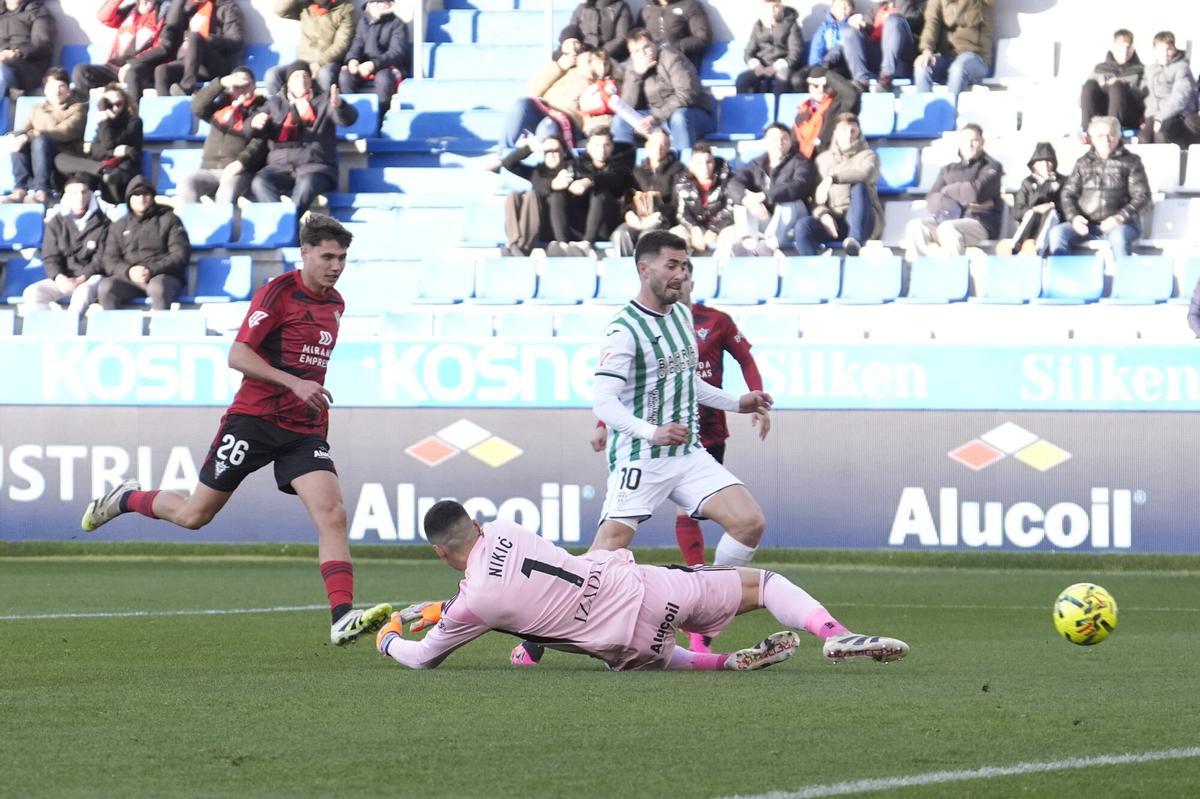 Mirandés-Córdoba CF | Las imágenes del partido de LaLiga Hypermotion